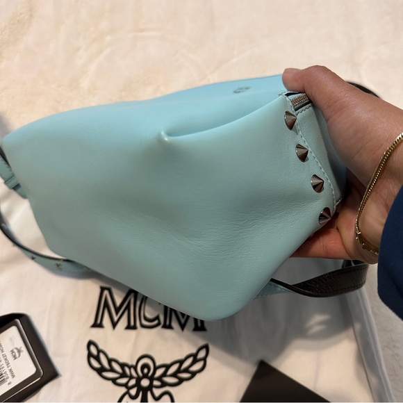 MCM Duchess Studded Mini Backpack - Picture 5 of 9